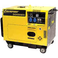 Генератор дизельный   CHAMPION DG6500ES - Компания Бензотех66